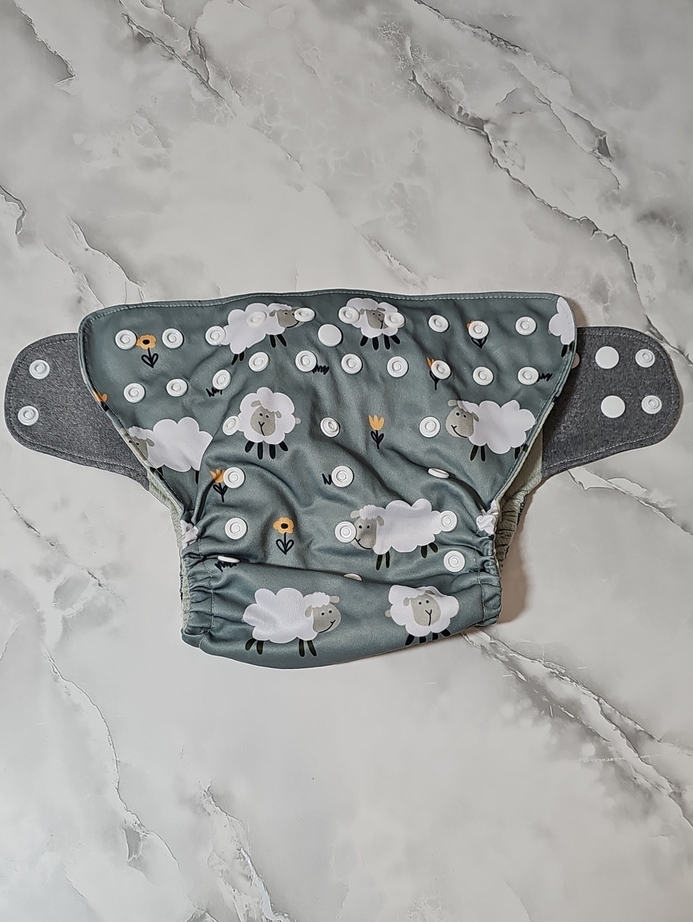 Reusable Pocket Cloth Diaper Adjustable Snaps